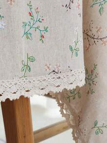 Cirelle Farmhouse Floral Tablecloth - Fresh & Simple American Country Style, All-Season Picnic & Dining Table Cover - Multicolor - View 9