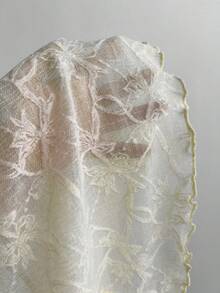 Elamini White And Yellow Summer 1960s Vintage 70s Retro Party Women's V-Neck Lace Ruffle 3D Flower Bow Tie Backless Camisole Tank Top Italian Corset Camis - Light Yellow - View 8