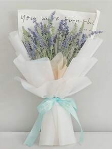 8pcs Artificial Lavender, Valentine Day, Gift Gifts Birthday Graduation - Multicolor - View 4