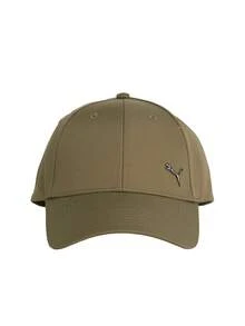 Puma Essentials Metal Cat Unisex Baseball Cap Green - Olive - View 2