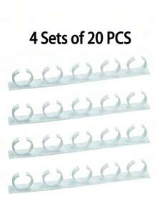 Giá đựng đồ nhà bếp / Giá đựng lọ gia vị Kẹp miệng chai đơn giản Kẹp thực phẩm Kẹp nhà bếp - trắng - Xem 14