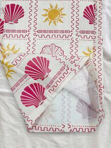 Women's Casual Short Sleeve Loose Summer Fashion Vacation Set - Pink - View 7