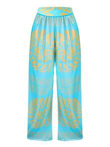 Swim Oasis 3pcs Women's High-End Detachable Strap Mesh Swimwear Set, Summer - Multicolor - View 6