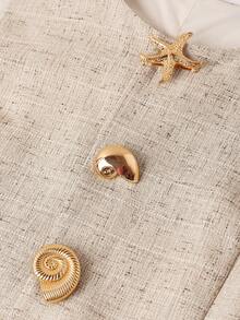 Ellevyn 2pcs Women's Commuting & Casual Two Pieces Outfits - Multicolor - View 3