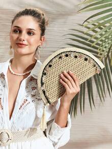 SHECARRY WOMEN BAGS - Beige - View 1