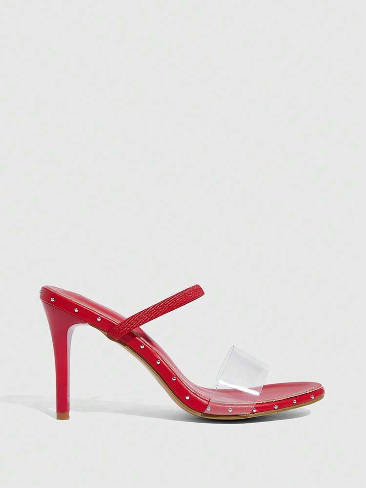 CUCCOO SZL Women's Fashionable And Elegant Heeled Sandals For Commuting