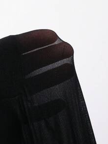 DAZY Women's Lace Leggings Summer - Black - View 8