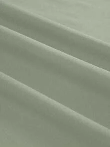 SHEIN Manfinity Dauomo 男士休闲纯色圆领短袖T恤 - 薄荷綠 - 查看 6