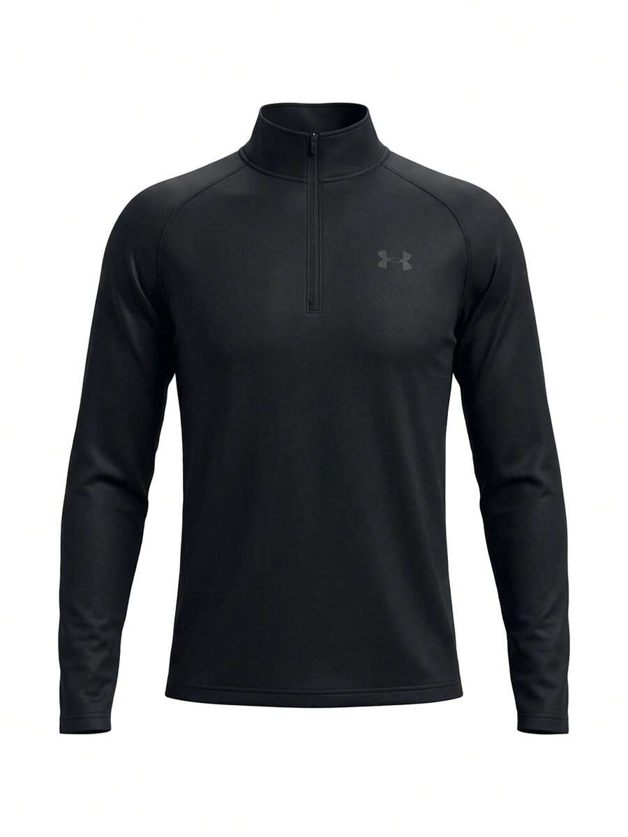 Under Armour Tech 2.0 Men's 1/2 Zip Long Sleeve Shirt Black - Black - View 1
