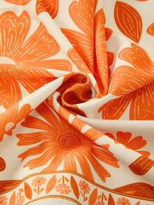 Sweetra 女士复古格子蓝色配套迷你连衣裙连体泳衣，适合度假 - 彩色 - 查看 10