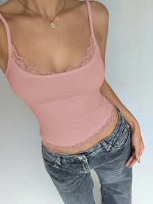 Aloruh Women Tank Tops & Camis - Pink - View 5