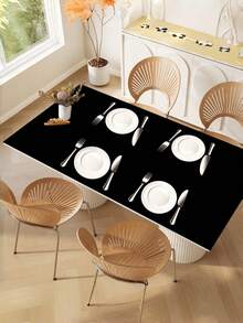 1 Piece Extra Large Silicone Table Mat Heat Resistant Non Slip Absorbent Placemat For Kitchen Countertop Dining Desk Office Bathroom Easy Clean Waterproof Surface Protector Pad - Multicolor - View 6