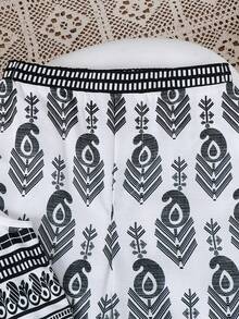 SHEIN 2 Stücke Kleine Mädchen Blümchen V-Ausschnitt Casual Trägerhemd und lange Hose Set - Verschiedenfarbig - Übersicht 11