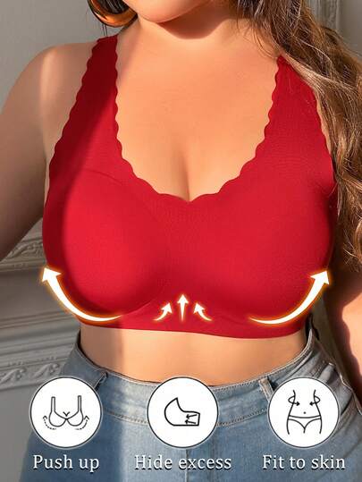 Plus Size Wireless Bra For Women
