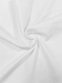 EMERY ROSE Women's Solid Color Off-Shoulder Casual Versatile Daily Wear Short Sleeve T-Shirt - White - View 3