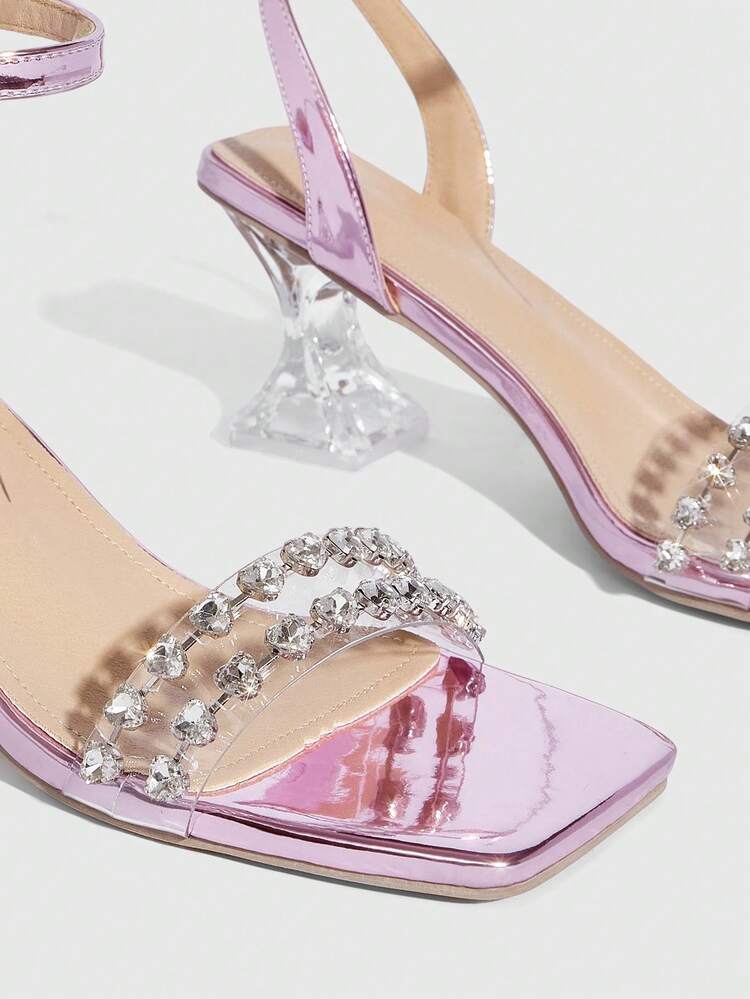 CUCCOO SZL Woman Shoes High Heel Sandals For Summer Graduation Heels Prom Heels Vacation Shoes Party Baddie Chic Gorgeous Style Christmas Disco Party Night Out Fall New Year Holiday Valentines Prom Heels