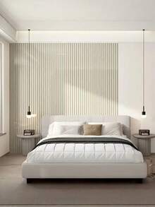 30 片光面墙裙、墙板、格栅、墙贴、翻新装饰板、壁纸、自粘防水防潮墙贴，适用于客厅、卧室、厨房、办公室等场所的墙面装饰。 - 多色 - 查看 11