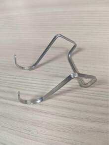 6个/4个/1个 304不锈钢双S型挂钩架，重型金属免钻孔橱柜挂钩收纳架，不锈钢橱柜挂钩，简约免钻孔橱柜门/抽屉挂钩，适用于家庭浴室浴室配件浴室工具 - 彩色 - 查看 6