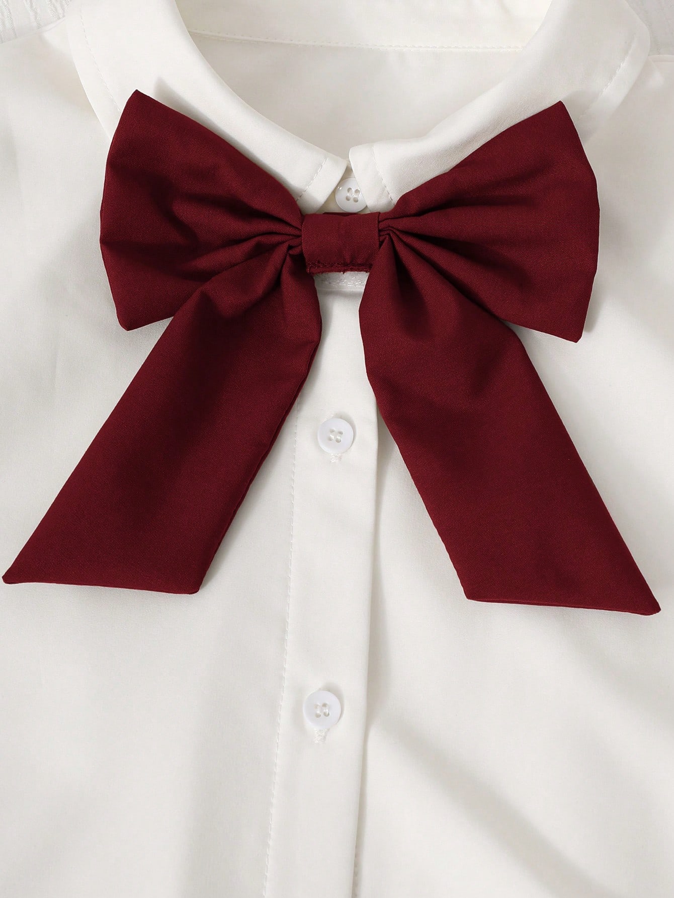 SHEIN مجموعة بنطلون ولباس علوي كم طويل بتصميم ألوا...