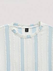 Whitmere Kemeja Pria, Gaya Urban Casual Colorblock, Potongan Longgar, Musim Semi/Panas - MultiWarna - View 4