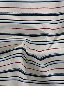 Resyla 女士条纹短袖圆领T恤 - 彩色 - 查看 4