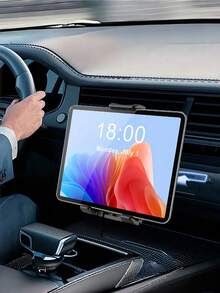 SHEIN 1套CD槽车载支架，可调节臂，适用于智能手机和平板电脑，兼容4-14英寸屏幕，ABS塑料材质，仪表盘收纳架，解放双手，驾驶必备，热销商品 - 彩色 - 查看 9