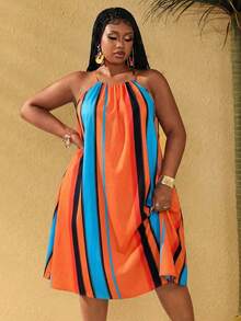 Women Midi Dresses - Multicolor 5 - View 6
