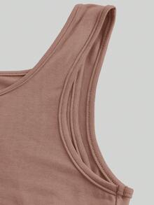 Modmama 3pcs/Set Maternity Solid Color Casual Nursing Tops - Multicolor - View 4