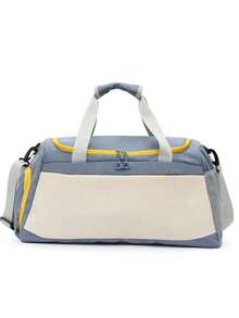 1 chiếc túi thể thao/túi đựng đồ khô và ướt riêng biệt, túi du lịch dung tích lớn, túi đeo chéo, túi hành lý đa năng, túi xách tay. - Nhiều màu - Xem 10