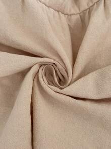 Elaquor Plus Size Women Contrast Color Twist Back Sleeveless Tank Top, Summer Tops - Apricot - View 8