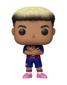 Funko Football FC Barcelona Lamine Yamal Vinyl Figure #74, Official Boxed Soccer Collectible Toy, Chibi Big Head Desk Display Model, Gift For Barca Fans - Multicolor - View 5