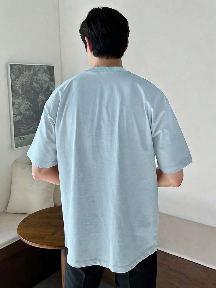 Men's Summer Solid Color T-Shirt