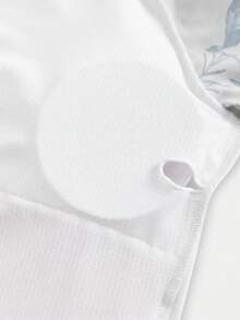 SHEIN 少女插肩袖热带植物印花上衣和短裤泳衣套装 - 粉色 - 查看 8