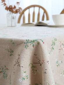 Cirelle Farmhouse Floral Tablecloth - Fresh & Simple American Country Style, All-Season Picnic & Dining Table Cover - Multicolor - View 8