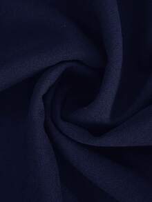 Plussiva 大码孕妇深蓝色阔腿裤，提供孕妇支撑，适合休闲外出穿着。弹性腰带舒适贴合，防止孕期束缚。纯色简约可调节腰围女裤，夏季工作裤，阔腿裤，深蓝色裤子，孕妇裤，孕妇装，休闲裤，孕妇裤，阔腿裤，高腰阔腿孕妇裤，孕妇裤，孕妇装，孕妇套装 - 寶藍色 - 查看 5