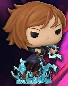 Funko POP! Plus Vinyl Figure, Jujutsu Kaisen Nobara Kugisaki Shibuya Incident Style With Blue Energy Effect Base, Glow Chase / Limited Edition, Window Box, No. 1884 - 1PC - View 6