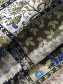 DAZY Tween Girls' V-Neck All-Over Print Casual Jumpsuit For Daily Wear - Green - View 3