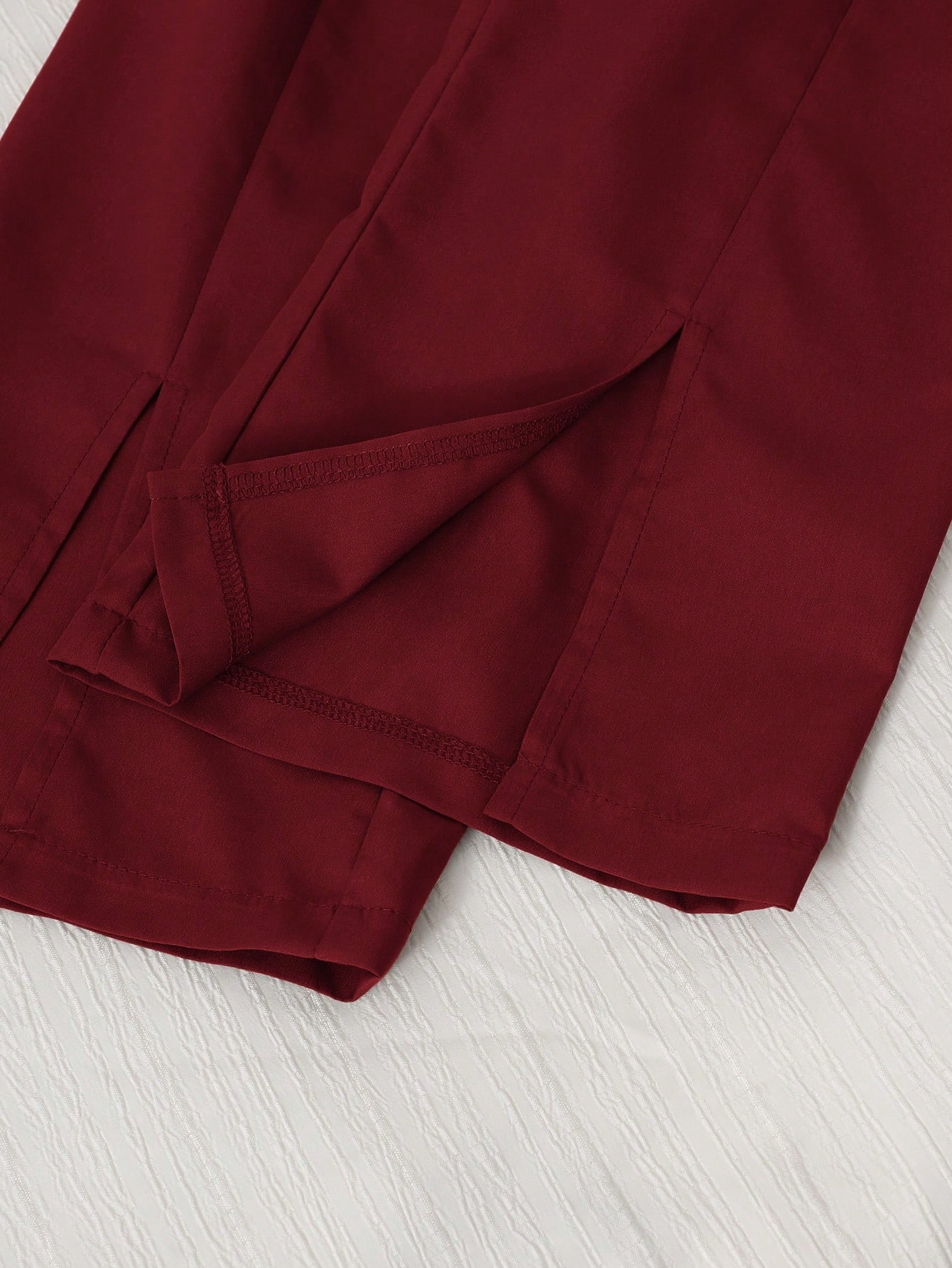 SHEIN مجموعة بنطلون ولباس علوي كم طويل بتصميم ألوا...