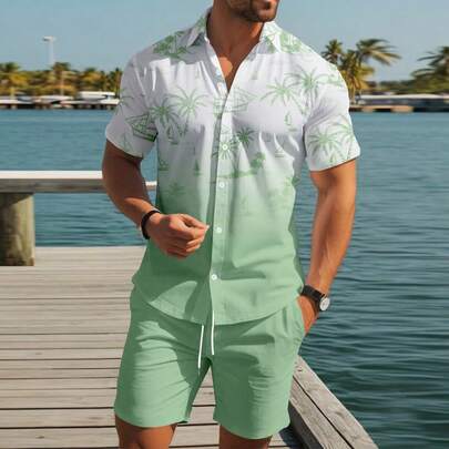 Men's Ombre Botanic…