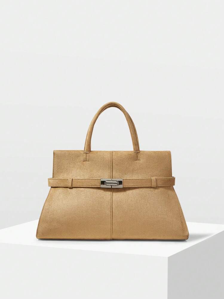 WOMEN'S TOTE BAG, EXQUISITE AND SIMPLE COMMUTING LARGE-CAPACITY HANDBAG.