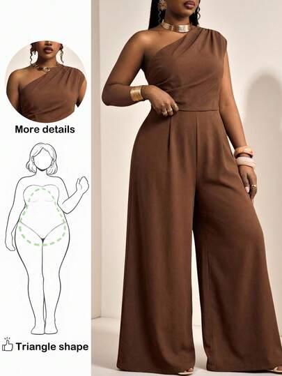 Truni Combinaison sans manches en lin de texture marron avec design asymétrique, nouveautés printemps/été grande taille, festival de musique, Pâques, Saint-Patrick, western, nomade, fête d'anniversaire, remise des diplômes, campus, étudiant, décontracté quotidien, vacances, croisière, plage, bronzage, best-seller, mode de rue