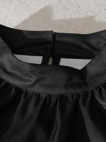 GlowEve CURVE 大码女士优雅露背亮片印花连衣裙，配腰带，适合春夏休闲约会和派对。 - 彩色 - 查看 4
