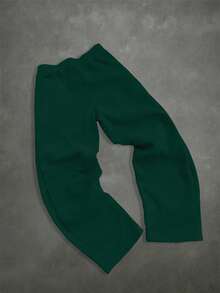 Manfinity EMRG Quần thể thao nam dáng rộng, có dây rút, họa tiết hoa, kiểu dáng thường ngày. - Màu xanh lá cây đậm - Xem 5