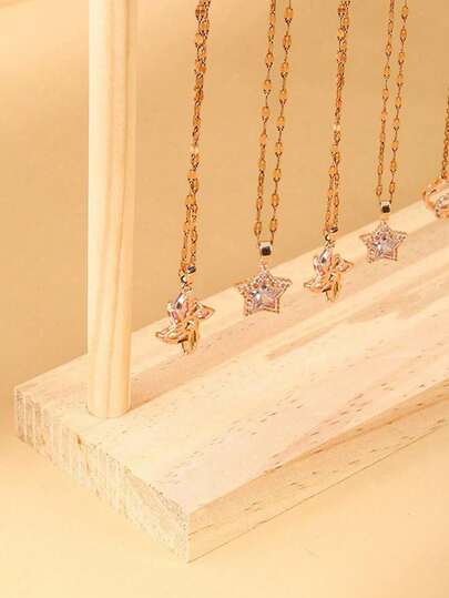 装饰性强且节省空间的珠宝架，双面耳环收纳架，配有 12、18、24 和 36 个挂钩，以及用于展示项链、手镯和时尚眼镜的梳妆台展示架