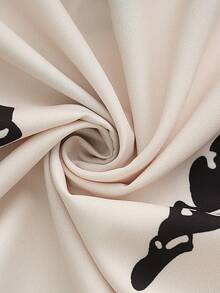 Franclia 2026夏季新款法式优雅V领短袖连衣裙印花拼接连衣裙女士夏季连衣裙新款女装连衣裙女士夏季套装女士优雅连衣裙女士夏季连衣裙女士优雅连衣裙女士碎花连衣裙女士白色连衣裙女士裹身连衣裙裹身连衣裙女士碎花连衣裙V领中长连衣裙带腰带连衣裙女士连衣裙印花连衣裙女士连衣裙 - 杏色 - 查看 4