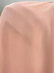 Modelyn Đầm xòe nữ xếp ly eo, che khuyết điểm bụng - Hồng - Xem 7