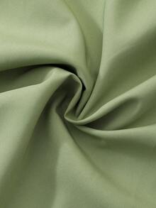 Elegant Fashion Ruffled Pearl Decor Mesh Girls Dress - Green - View 5