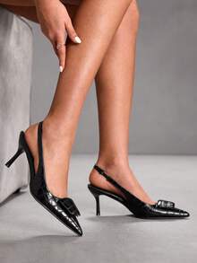 CUCCOO SZL Women Pumps - Black - View 6