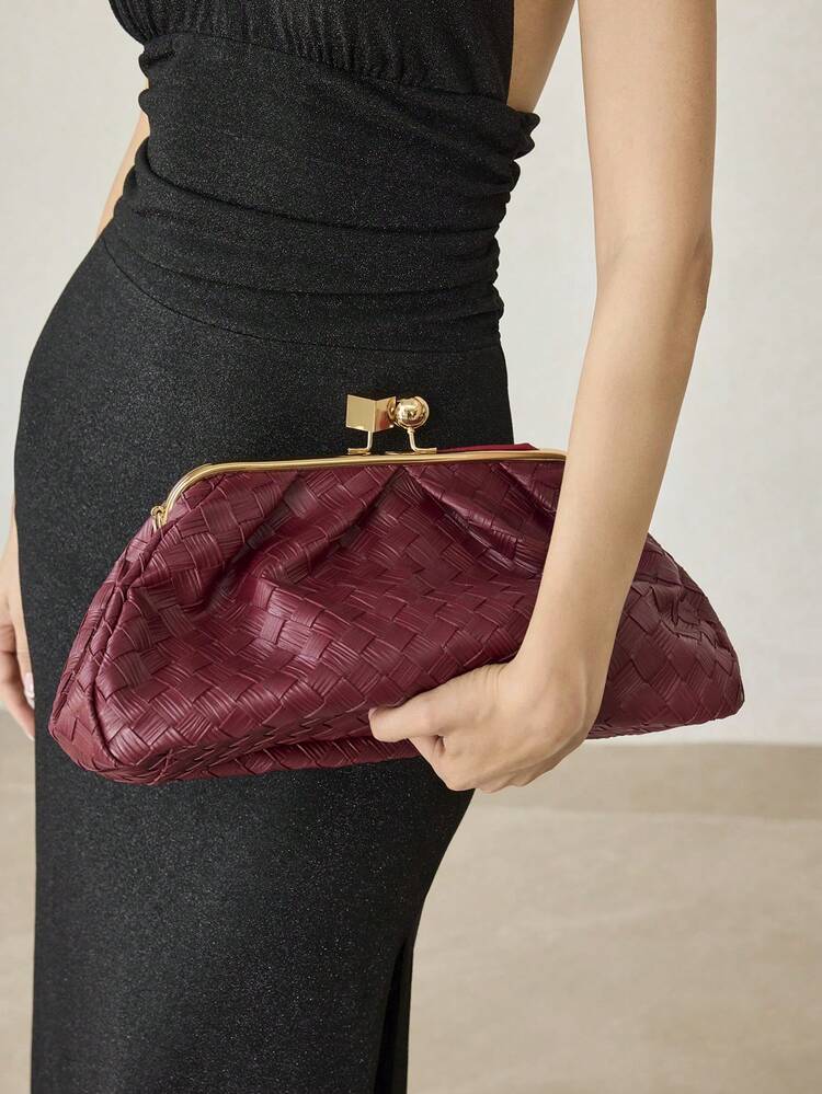 FASHION CLIP CLUTCH BAG, EXQUISITE PARTY PARTY AND DINNER BAG