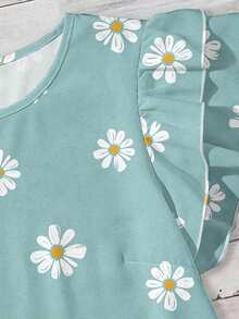 Mellowie Áo sơ mi nữ cỡ lớn in hoa cổ tròn, kiểu dáng thường ngày, đa năng. - Nhiều màu - Xem 5